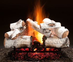 21" Aspen Timbers Radiant Heat Log Set