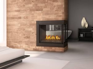 Ascent 3-Sided Fireplace (Glass Burner)